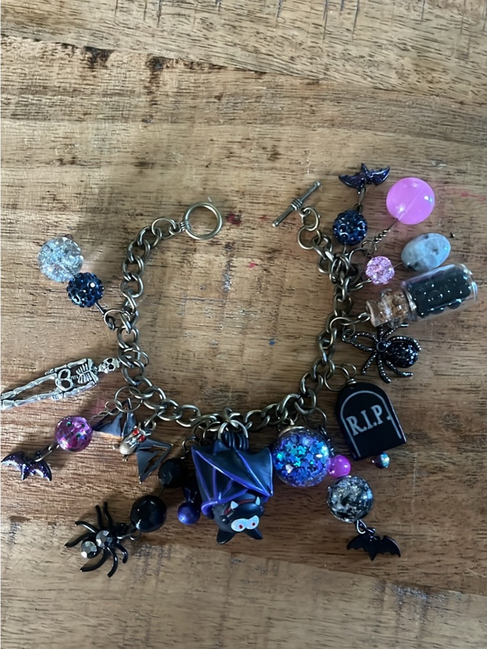 Halloween Themed Charm Bracelet